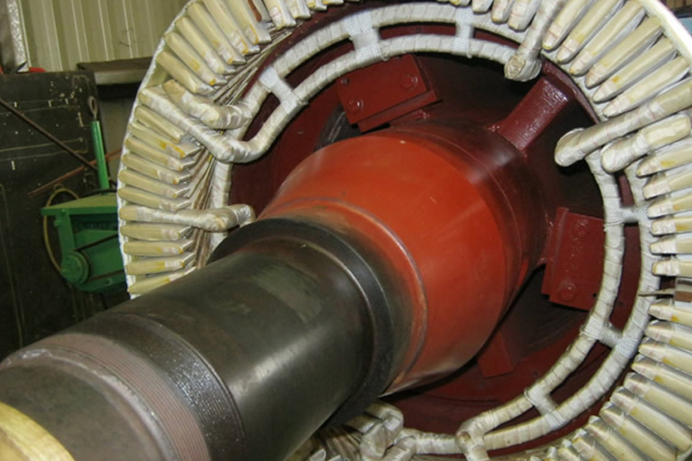 Used in high voltage motors and generators